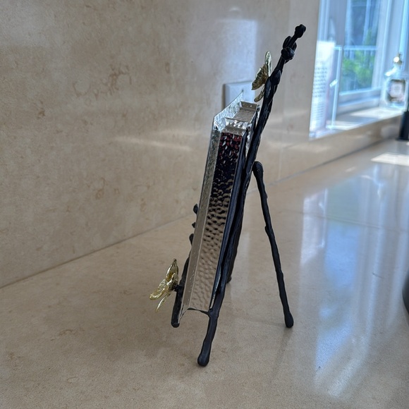 Michael Aram Silver and Gold Picture Frame with Ornate Accents - Picture 4 of 4